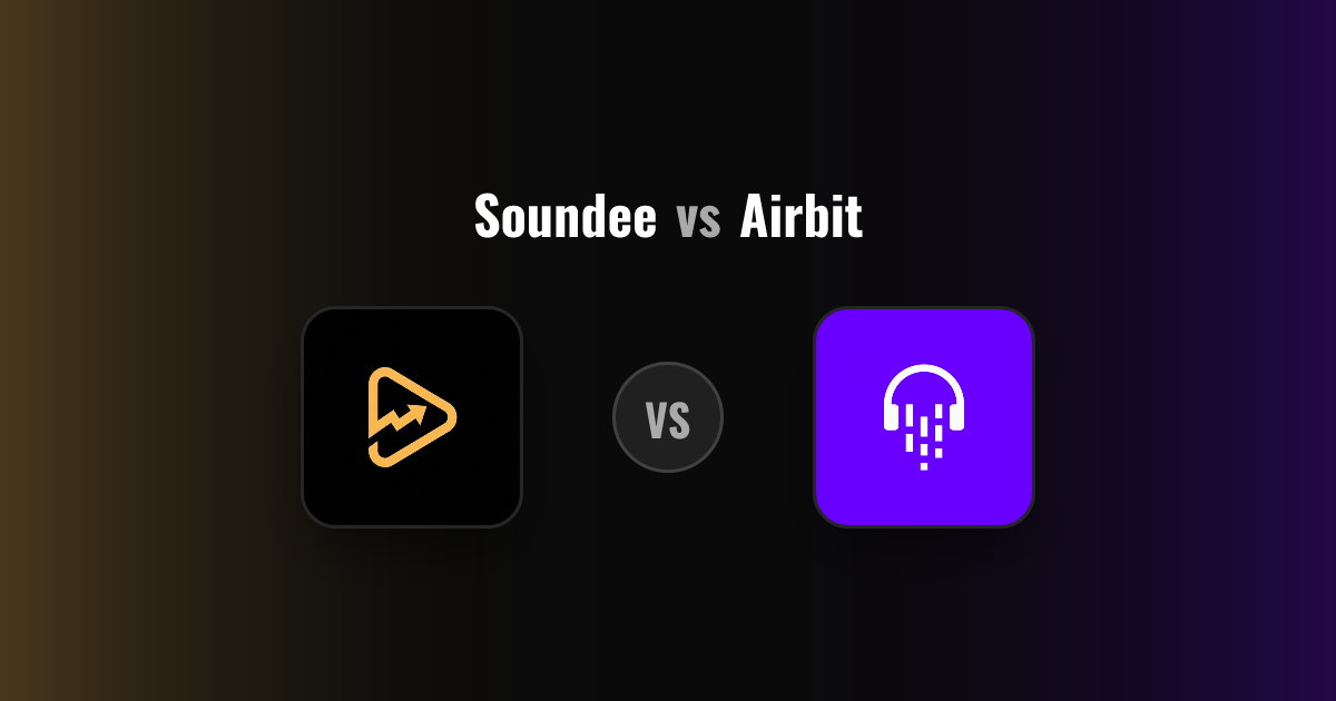 Soundee vs Airbit — Airbit Alternative for Producers (2026)